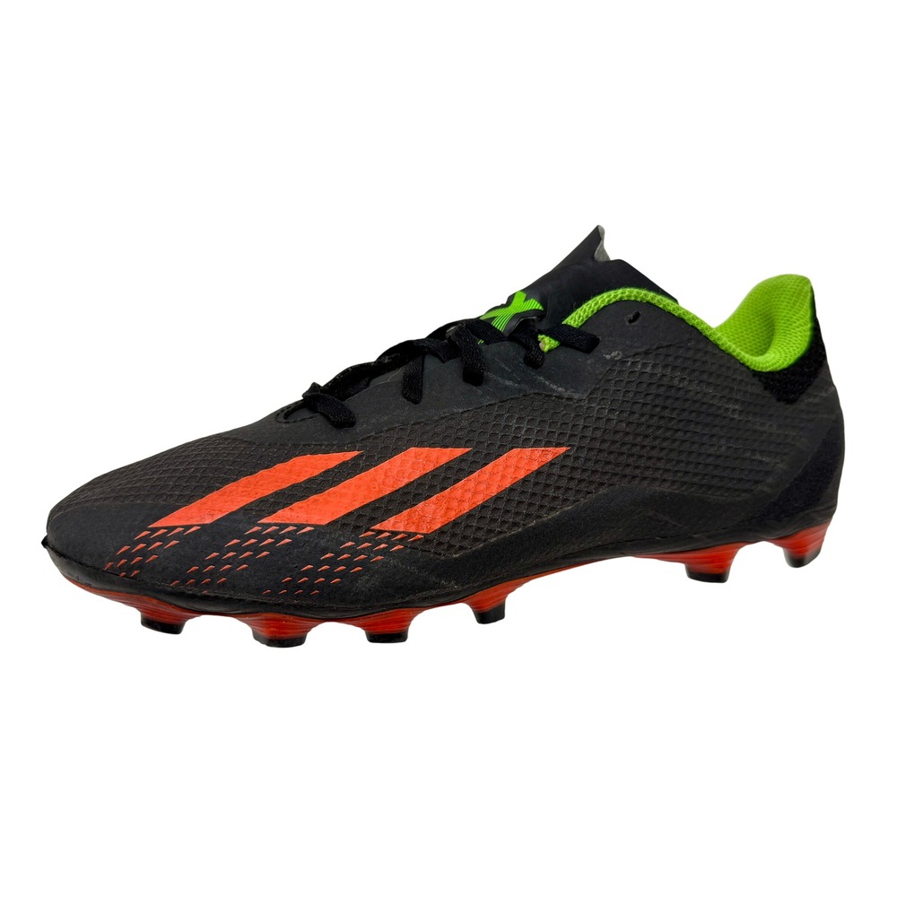 X Speedportal.4 FXG Soccer Cleats GW8493 Black Orange Green Men's US 8